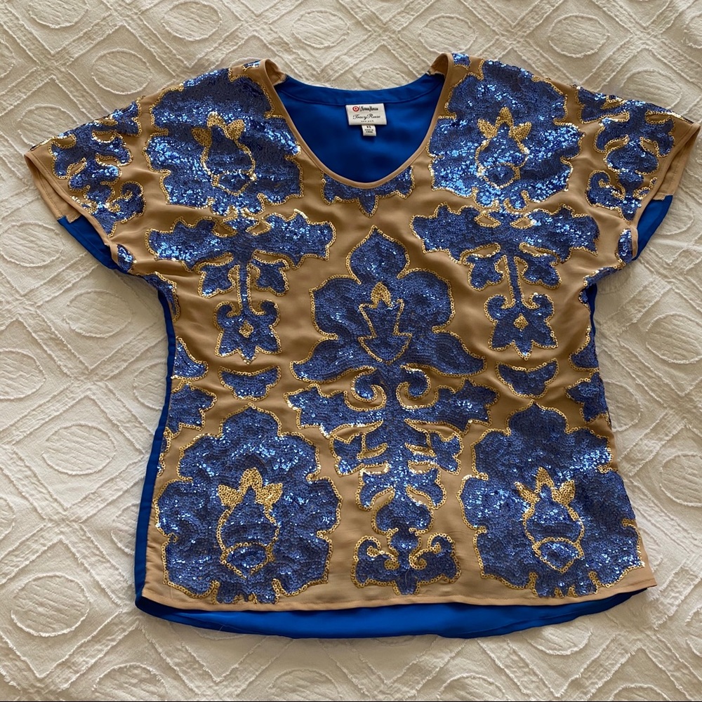 Tracy Reese Neiman Marcus Top Sz XS